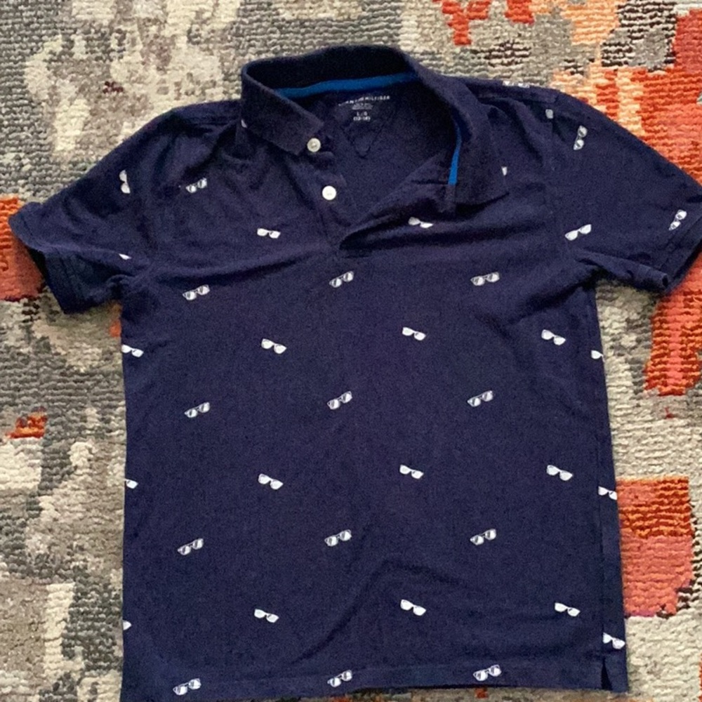 Used and air washed shirt Tommy Hilfiger